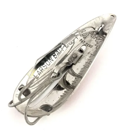 Weedless LARSON BAIT FISHTRAP Ondulante, Rosso/Bianco/Nickel, 17g, #11521