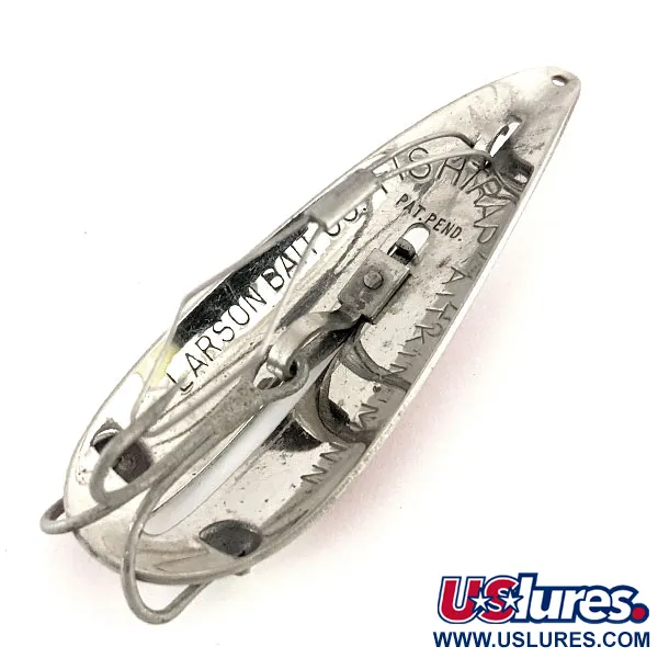 Weedless LARSON BAIT FISHTRAP Ondulante, Rosso/Bianco/Nickel, 17g, #11521