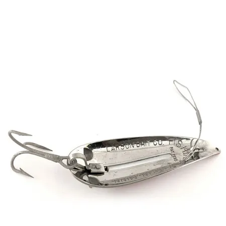 Weedless LARSON BAIT FISHTRAP Ondulante, Rosso/Bianco/Nickel, 17g, #11521