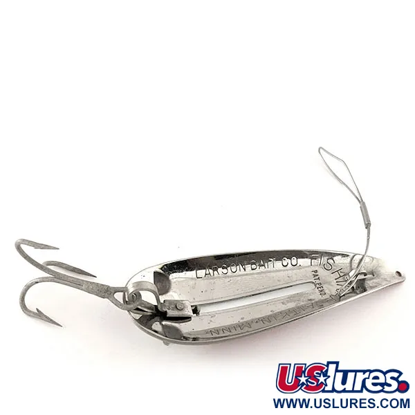 Weedless LARSON BAIT FISHTRAP Ondulante, Rosso/Bianco/Nickel, 17g, #11521