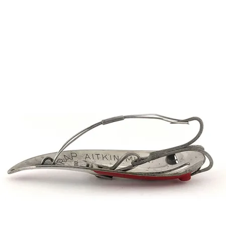 Weedless LARSON BAIT FISHTRAP Ondulante, Rosso/Bianco/Nickel, 17g, #11521