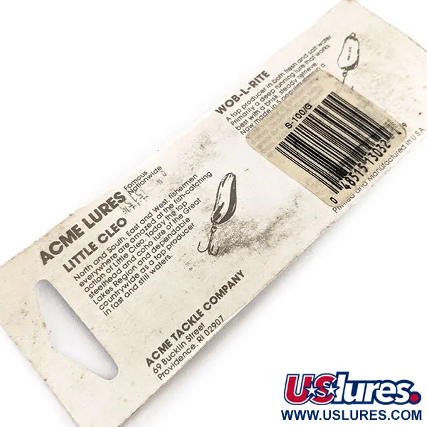 Acme Side-winder S-100 Cucchiaino, Oro, 9g, Ottone, #11523