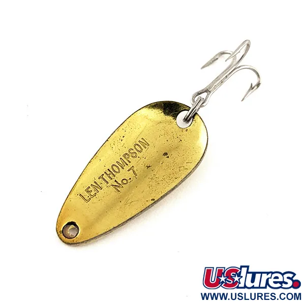 Len Thompson #7 Ondulante, Five of Diamonds, 5g, Ottone Lucido, #11533