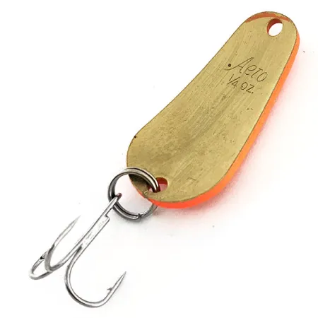 Aeroplane Spinner Aero UV Ondulante, Arancio Fluorescente/Oro, 7g, UV, #11619