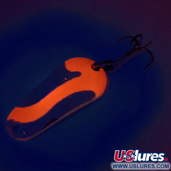 Aeroplane Spinner Aero UV Ondulante, Bianco / Arancione / Oro, 7g, UV, #11537