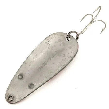 South Bend Mouse Ondulante, Rosso / Bianco / Nichel, 16g, Vintage, #11540