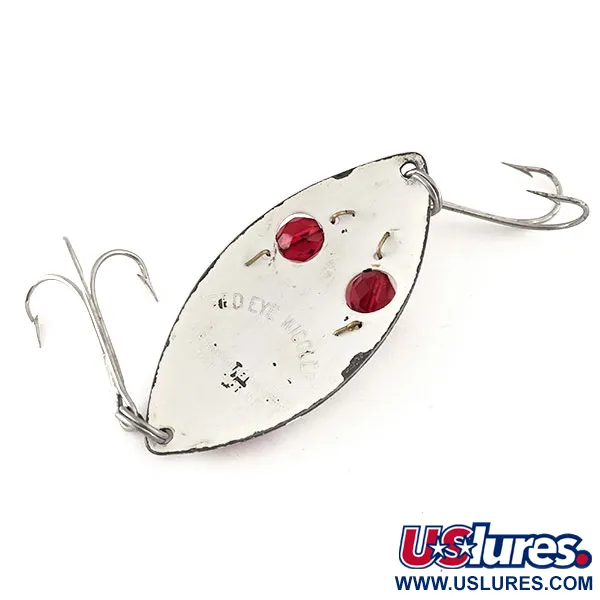 Hofschneider Red Eye Wiggler Ondulante, Rosso/Bianco, 25g, Vetro, #11541