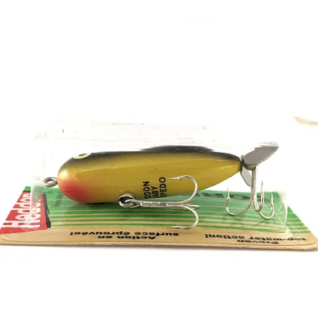 Heddon Baby Torpedo Esca Topwater, Frog, 9g, Elica Posteriore, #11548