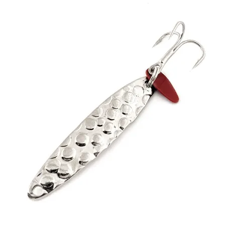 Bay de Noc Swedish Pimple 3 Spoon, Nichel martellato, 6g, #11563