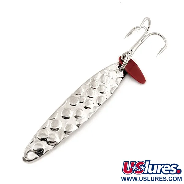 Bay de Noc Swedish Pimple 3 Spoon, Nichel martellato, 6g, #11563