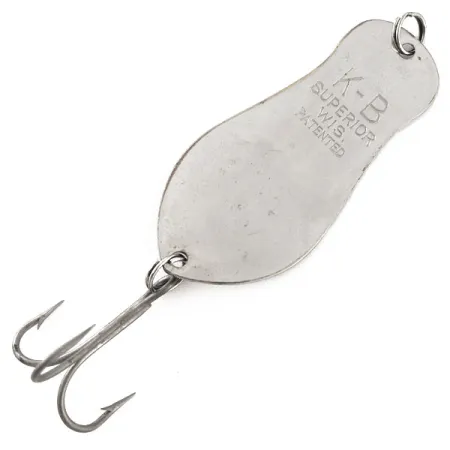 K-B Bait K-B Spoon 2 Superior Ondulante, Nichel, 14g, Vintage, #11564
