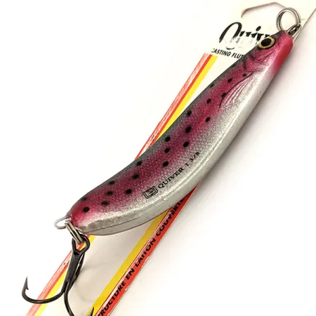 Luhr Jensen Quiver Ondulante, Trota Iridea, 39g, Raro, #11569
