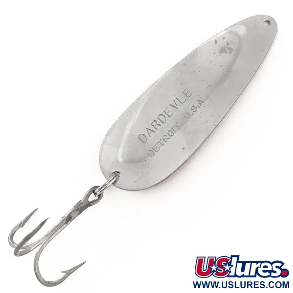 Dardevle Ondulante, Rosso/Bianco/Nickel, 28g, Design iconico, #11582