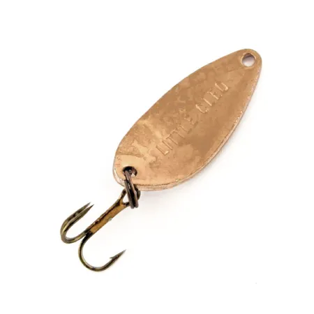 Acme Little Cleo Ondulante, Rame / Rosso, 3.5g, Forma a goccia, #11587