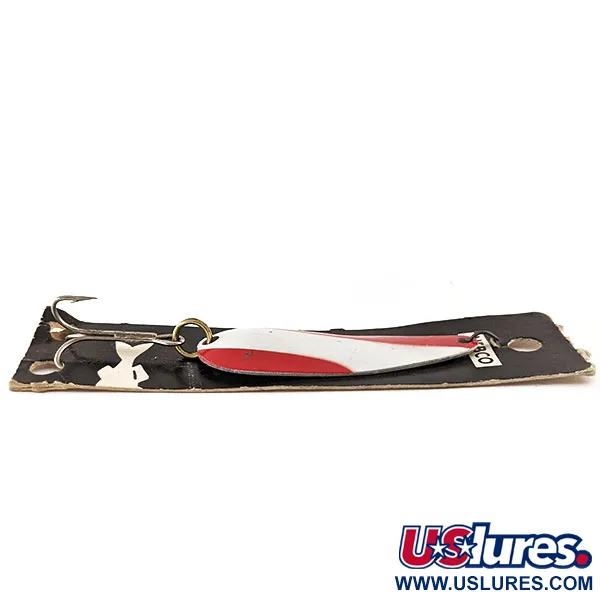 Nebco FlashBait 266 Ondulante, Rosso / Bianco, 10g, USA, #11623