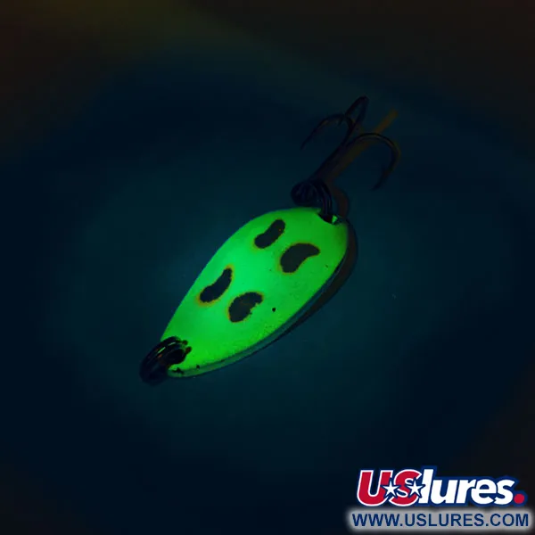 Luhr Jensen Little Jewel UV, Giallo, 5g, Ondulante #11627