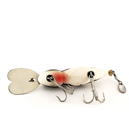 Whopper Stopper Hellbender Crankbait, Bianco-Nero, 14g, Paletta, #11640