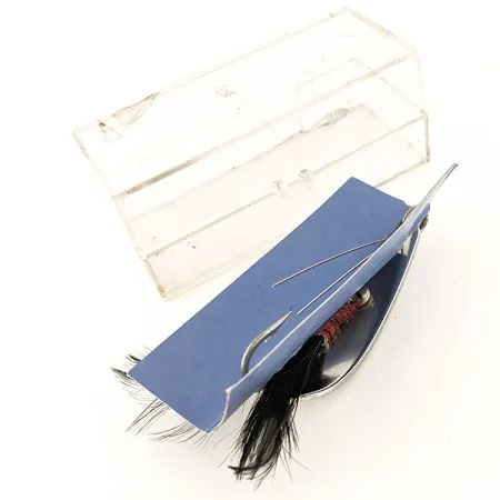 Weezel Rex Weedless Spoon, Ondulante Nichel, 12,5g, antialga, #11646