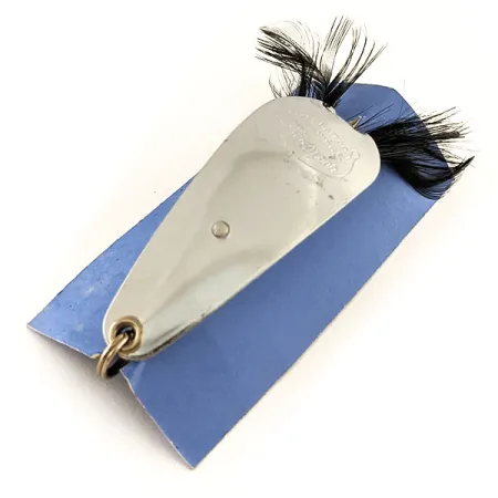 Weezel Rex Weedless Spoon, Ondulante Nichel, 12,5g, antialga, #11646