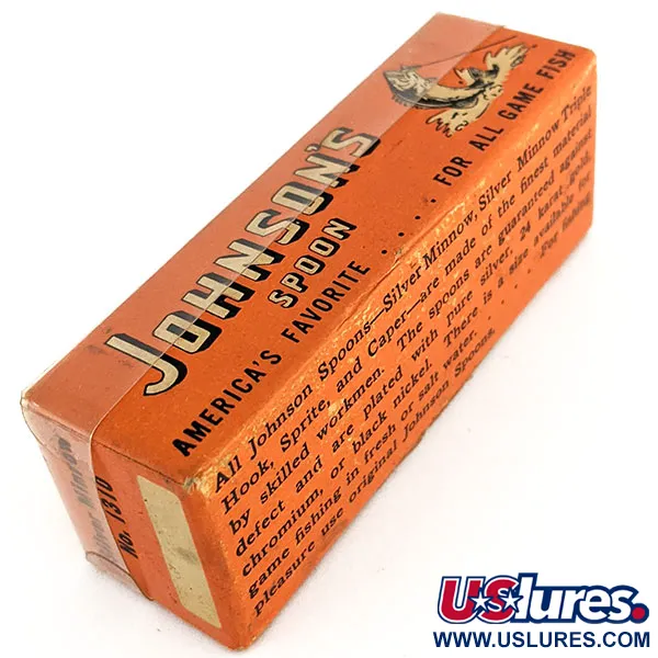 Johnson Silver Minnow Ondulante Antialga, Argento, 21g, placcato, #11647