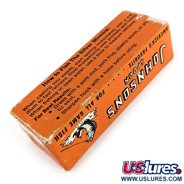 Weedless Johnson Silver Minnow Ondulante, Oro, 21g, placcato, #11648