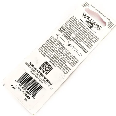 Williams Flasher F1 Ondulante, Oro / Argento, 9g, Martellato, #11670