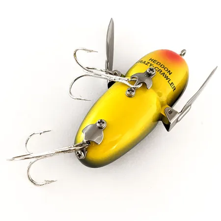 Heddon Crazy Crawler Esca superficie, Rana, 14g, ali metallo, #11681