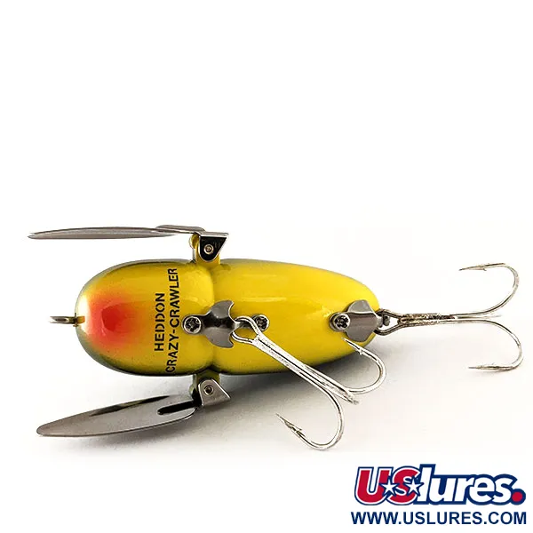 Heddon Crazy Crawler Esca superficie, Rana, 14g, ali metallo, #11681