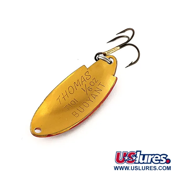 Thomas Buoyant Ondulante, Rainbow Hammered Red, 5,3g, martellato, #11696