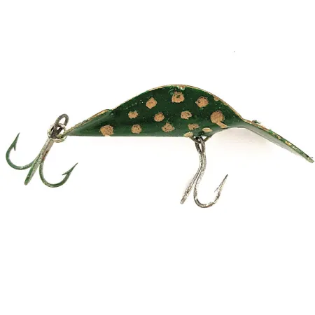 Buck Perry Spoonplug, 10g Bianco / Verde / Azzurro, Cucchiaino #11700