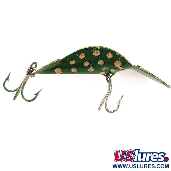 Buck Perry Spoonplug, 10g Bianco / Verde / Azzurro, Cucchiaino #11700