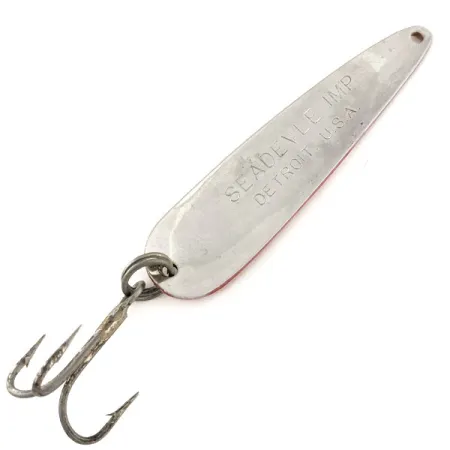 Eppinger Dardevle Seadevle Imp Ondulante, Rosso/Bianco/Nickel, 28g, #11723