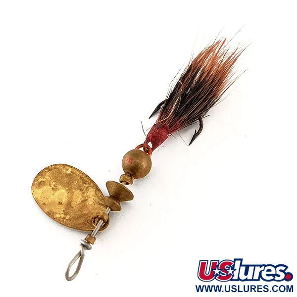 Mepps Aglia 0 Cucchiaino Rotante, Ottone, 2.5g, Pelo di scoiattolo, #11729