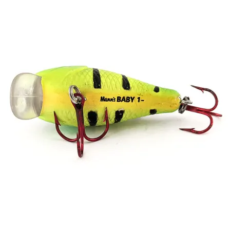 Mann's Baby 1- Crankbait, Fire Tiger, 7g, Paletta Quadrata, #11738