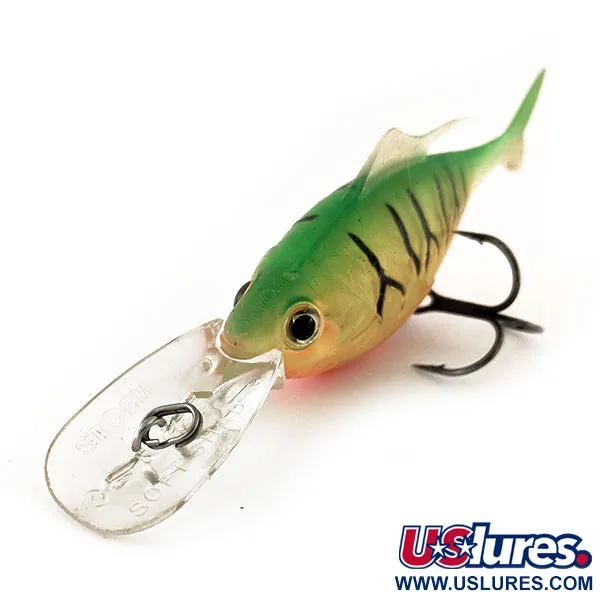 Storm Soft Shad Esca Ibrida, Fire Tiger, 10g, Ami VMC, #11742
