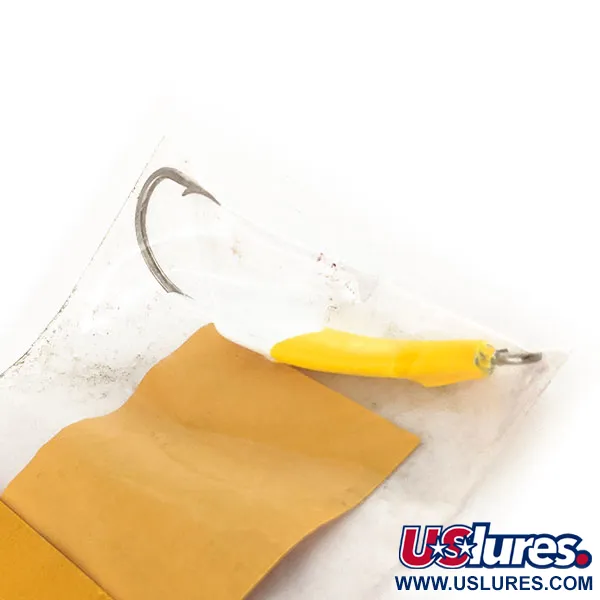 Doc's Goofy Jig Jig Pompano, Bianco / Giallo, 7g, Artigianale, #11757