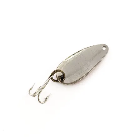 Nebco FlashBait 466 Ondulante, Nichel martellato/Rosso, 1g, #11762