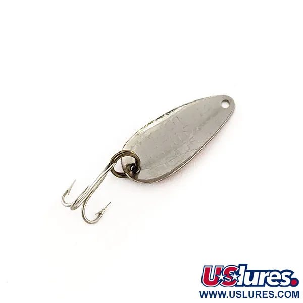 Nebco FlashBait 466 Ondulante, Nichel martellato/Rosso, 1g, #11762