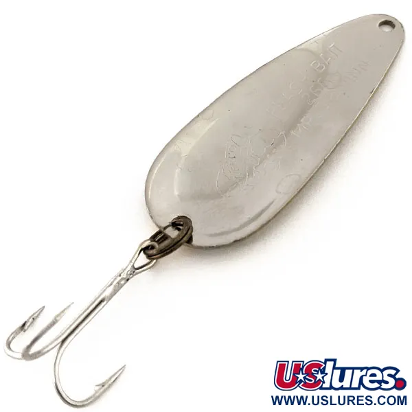 Nebco FlashBait 266 Ondulante, Giallo/Nero/Nickel, 10g, Vintage, #11765