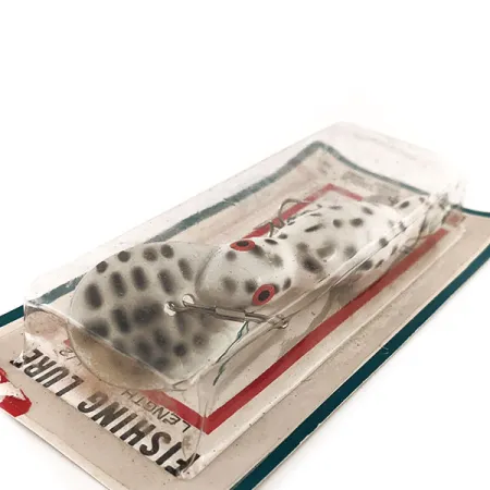 Kmart Kresge #381 Esca, Bianco / Nero, 14g, Paletta Metallo, #11780