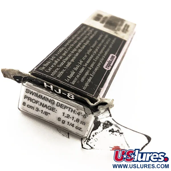 Rapala Husky Jerk 8 Minnow, Silver Blue, 6g, suspending, #11789