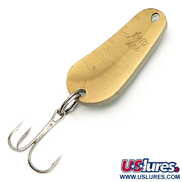 Aeroplane Spinner Aero UV Cucchiaino, Verde / Oro, 7g, UV, #11792