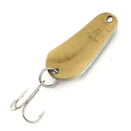 Aeroplane Spinner Aero Ondulante, Verde/Bianco/Oro, 7g, Vintage, #11803