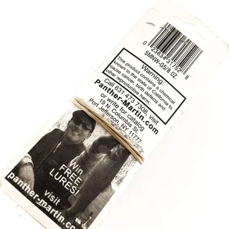 Panther Martin 6 Double Trouble Spinner, Oro, 14g, #11826