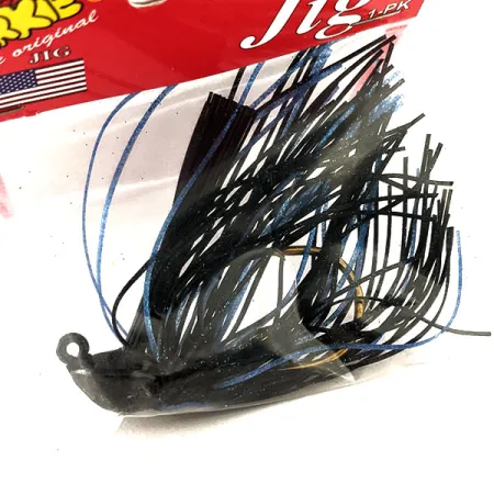 Arkie Lures Weedless Arkie Jig The Original, Nero/Blu, 7g, #11827