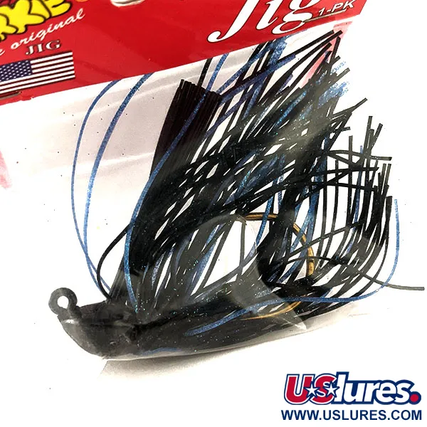 Arkie Lures Weedless Arkie Jig The Original, Nero/Blu, 7g, #11827