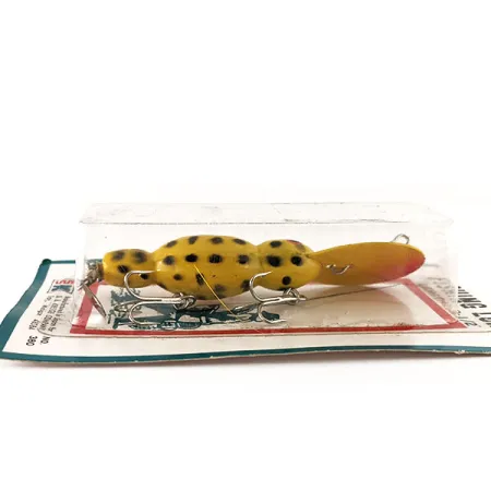 Esca Kmart Kresge #380, Giallo / Rosso, 9g, Vintage, #11837