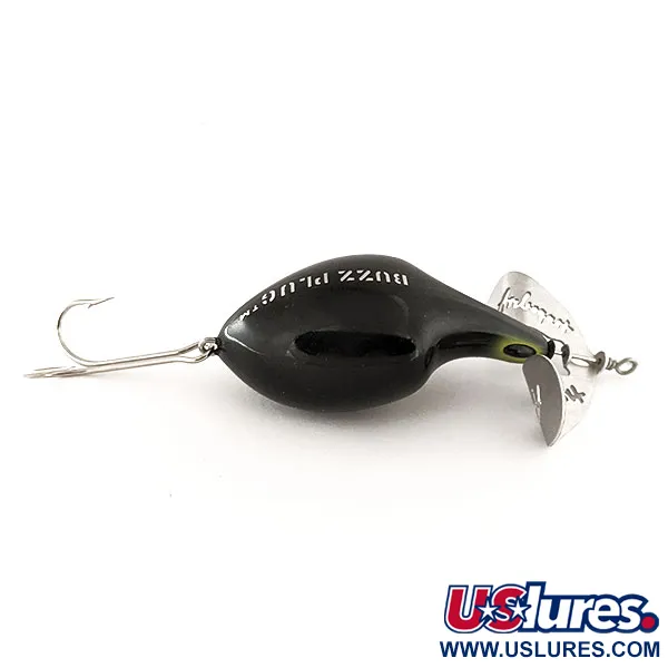 Fred Arbogast Buzz Plug Esca Topwater, Nero, 28g, Elica, #11839