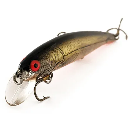 Bomber Long A15A Jerkbait, Oro-Nero, 14g, Suspending, #11840