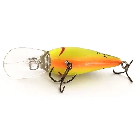 Bomber B04A UV Crankbait, Chartreuse Nido d'ape, 8g, UV Glow, #11853